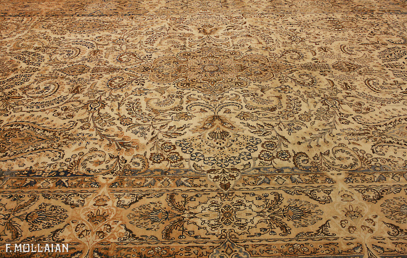 Antique Persian Kerman Carpet n°:55753202